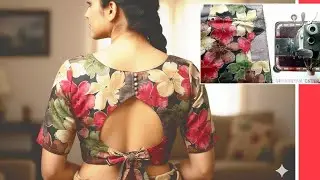 New model blouse stiching#blouse back neck design#blouse stiching# blouse cutting 