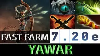 Yawar [Medusa] Fast Farm 876 GPM in 26 Min ► Dota 2 7.20e