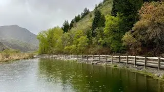 An April Bike Ride on the Provo River Trail in Provo Canyon