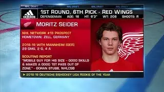 NHL Tonight:  Seider goes Sixth   Jun 21,  2019