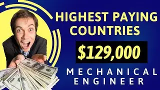 Highest Paying Countries for Mechanical Engineer 2025