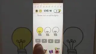 Brain Test Level 90 Please turn on all the lights