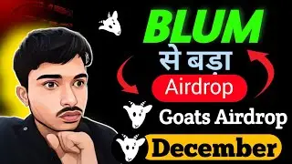 Goats airdrop listing date || Blum se jyada profit Goats airdrop || goats token price || Big profit