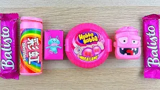 Satisfying ASMR video lollipop candy and chocolate yummy candy unboxing video