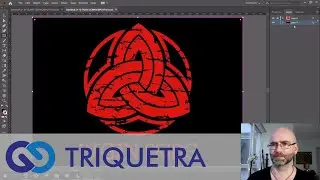 Triquetra design in Illustrator