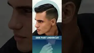 Best Undercut Haircuts for Men: Side Part Undercut  #haircut #fadecut #hairstyle