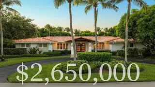 $2.6M California Bungalow Dream Home Tour in Miami | 7505 SW 129 St, Pinecrest