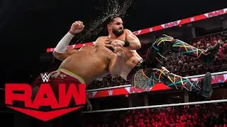Angelo Dawkins vs. Seth &ldquo;Freakin&rdquo; Rollins: Raw, Aug. 8, 2022