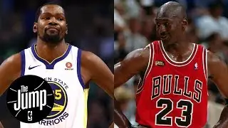 Kevin Durant says Michael Jordan didn't go through same criticism | The Jump | ESPN