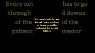 stock market discipline and courage.