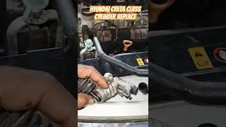 Hyundai creta diesel car clutch cylinder replace#hyundai #creta.   #clutch cylinder replace