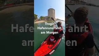 Trogir Hafenrundfahrt am Morgen mit GRABNER HOLIDAY als 1-Sitzer-Kajak