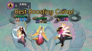 TFT Set 4 Best Boosting Comp! Enlightened Triple Carries! | Teamfight Tactics | 戰棋聯盟