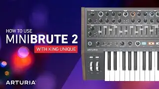 How To Use Arturia MiniBrute 2 with King Unique - Oscillators