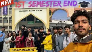 1St Semester Exam End Here 🎓 2026| Jamia Millia Islamia University| Friends Interview 😀 Last Day
