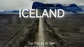Iceland Top Places to Visit - Travel Guide - Aerial View
