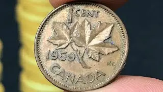 1959 Canada 1 Cent Coin &bull;&nbsp;Values, Information, Mintage, History, and More