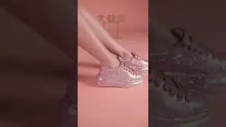 Glitter Sneakers: Shine in Every Step! #shoes #sneakers
