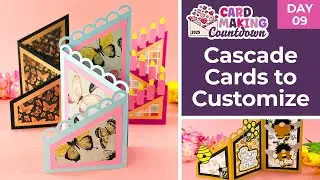 Be Creative with Cascade Cards ⭐ Day 09 Card Making Countdown 2025