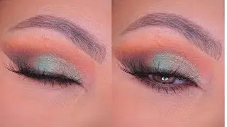 Gren eyeshadow tutorial using too-faced Appley in love palette | Easy eye makeup look