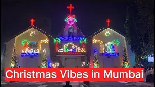 Christmas celebration in Mumbai | Merry Christmas | decorations in church