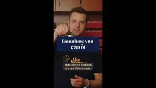 So nimmt man CBD &Ouml;l ein #shorts #cbd #cbd&ouml;l