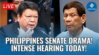 Philippines Senate Hearing Live: Heated Debate Erupts | Major Clashes-Philippines Senate | Duterte