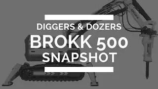 Snapshot - Brokk 500 demolition robot