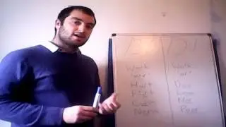 Pronunciation: Work vs Walk