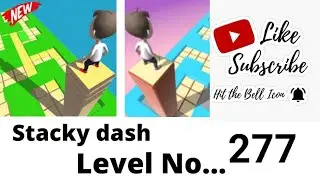 level 277  Stacky Dash game || OgamingA  ||