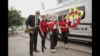 Show de Osito Sorpresa en Trujillo, Perú | Entrega de regalos  | Org.  Agencia Romantika