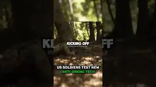 U.S. Soldiers Test New Anti-Drone Tech #military #exercise #drone #combat #warzone #shorts #army