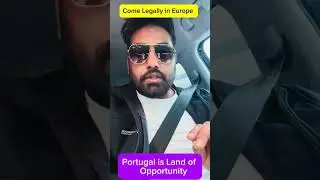 If you want to move to Europe with your whole family #travel #automobile #lisboa 