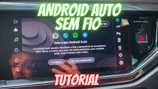 COMO PAREAR O ANDROID AUTO SEM FIO NA VW PLAY - MANUAL VW PLAY #vw play 0576
