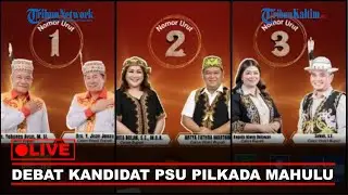🔴LIVE:  Debat Kandidat PSU Calon Bupati dan Wakil Bupati di Pilkada Mahakam Ulu 2024
