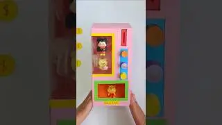 Mini Paper Toy Vending Machine