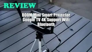 Обзор смарт-проектора BOOM mini Google TV: Wi-Fi, Bluetooth, поддержка 4K &mdash; 2026 год