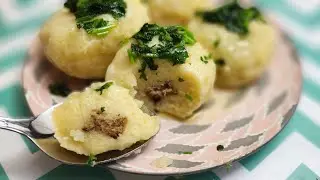 German Potato Dumpings ( KARTOFFELKN&Ouml;DEL) 🇩🇪🇩🇪🇩🇪//  كرات البطاطا الالمانية 🇩🇪🇩🇪🇩🇪