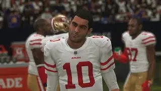 Madden 19 Gameplay - Los Angeles Rams vs San Fransico 49ers - 1st Half (Xbox One)