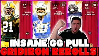 91 OVR GRIDIRON GUARDIAN PULL! GRIDIRON GUARDIAN REROLLS! WAY BETTER ODDS! MADDEN 23 ULTIMATE TEAM!