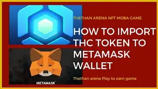 how to import THC token thethan arena to metamask wallet