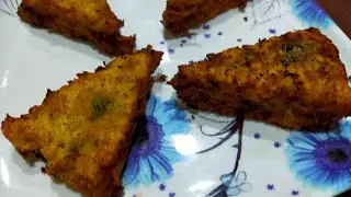 Crispy vegetables triangles | healthy snacks | cook with home chef