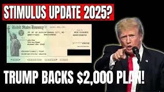 🚨 Трамп поддерживает новый план стимулирования экономики &mdash; что это значит для ваших выплат! 🚨