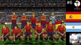 Pro Evolution Soccer 2 (PS1) - 2002 FIFA World Cup - Spain vs Argentina - Semi Finals