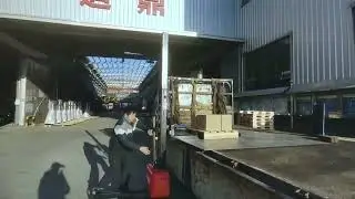 Self lifting stacker 500kg 700kg RONLI pallet stacker#lifttruck #forklift #selfloadertruck #stacker