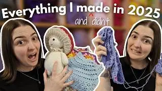 Everything I Crocheted (and Didn’t) in 2025!