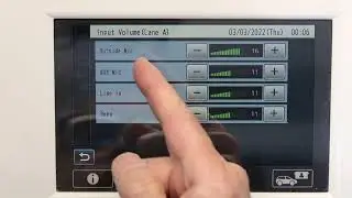 Changing the Outside Microphone Speaker Level on a Panasonic ATTUNE II WX-CC411 Drive-Thru Intercom