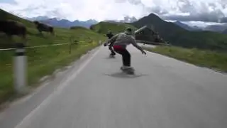 Longboarding Rush Ride in the Alps - Byron Essert and Alex Tongue
