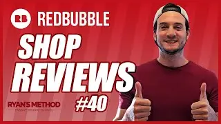 Redbubble Shop Reviews #40 | UPLOAD REDBUBBLE PRODUCTS = MAKE MORE SALES #shorts