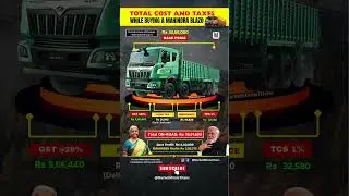 Why a ₹32 Lakh Truck Costs ₹40 Lakh On-Road 🚛 | Mahindra Blazo Breakdown #shorts #truck